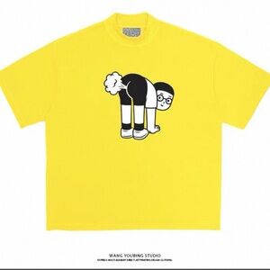 Yellow Graphic Tee
